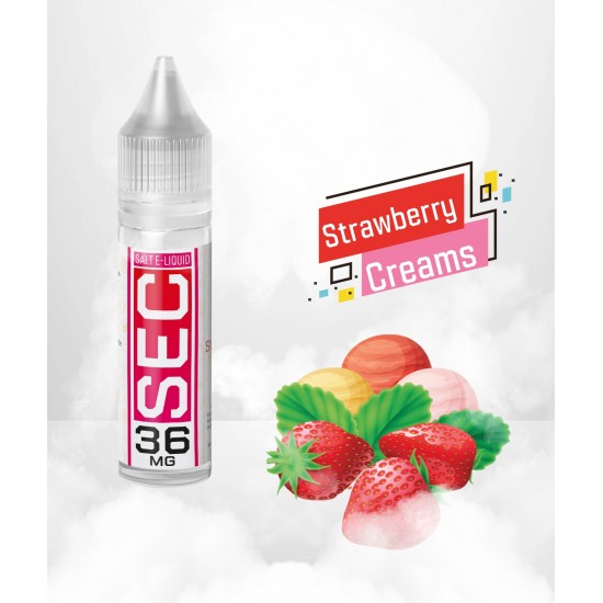 SEC - Strawberry Creams 20ML Salt Likit